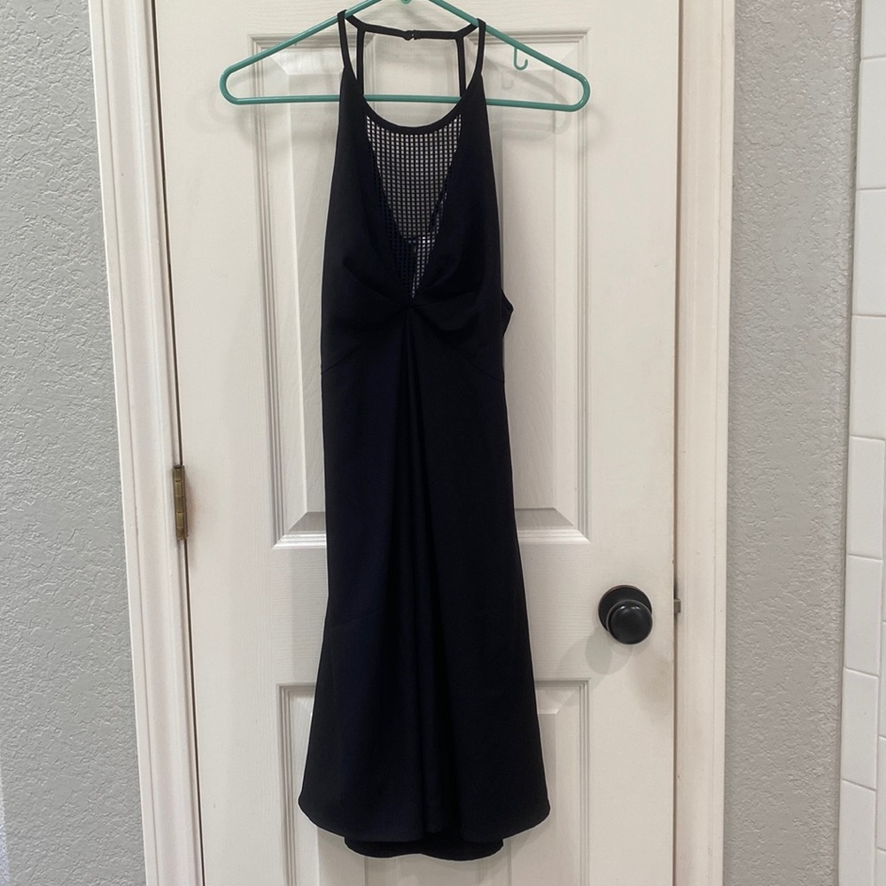 Blue Elephant sleeveless black dress.